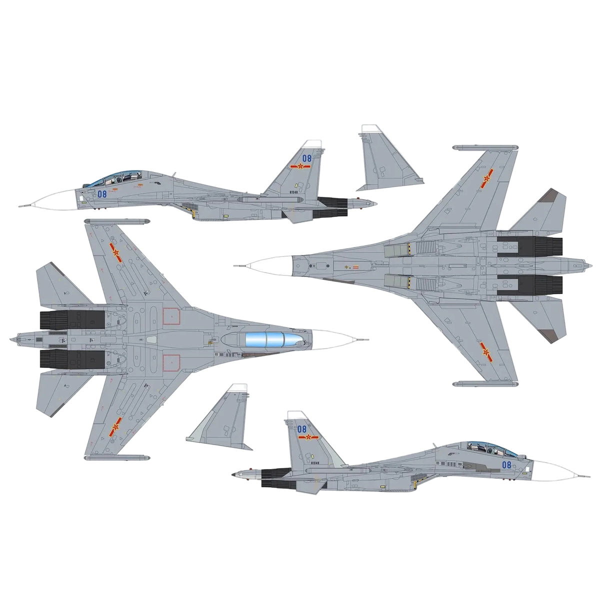 1/72 Su-30MK2 81048 PLA Naval Air Force 2012 (with 2 x KH-59MK missiles) by Hobby Master delivers premium collector realism for military aircraft model enthusiasts. www.moralepatches.com.au