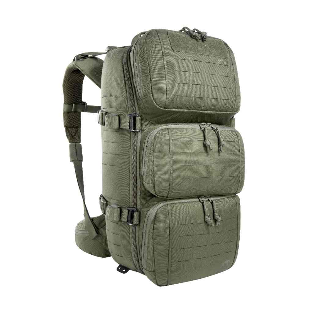 The newly developed Y2 carrying system of the TT Modular Combat Pack 24 SL offers a very wide range of variation when adjusting the back length and is suitable for both petite and very tall people. www.moralepatches.com.au