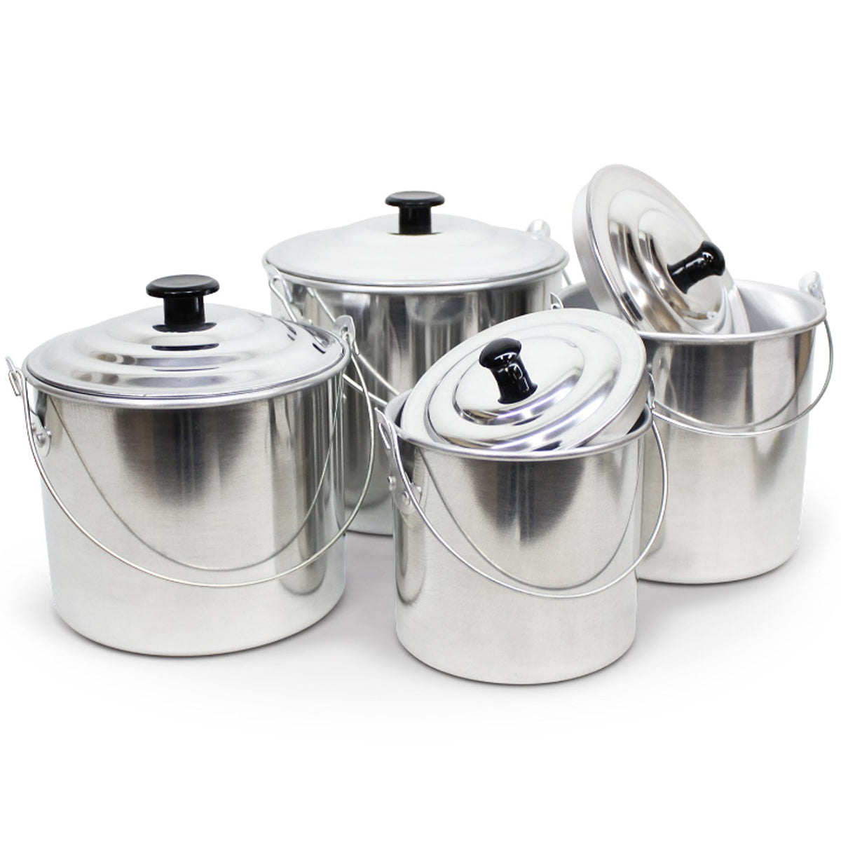 This aluminium Billy is an essential part of any Aussie campsite. The Billycan is lightweight and durable aluminium construction, and is suitable for gas stoves or straight on the campfire. www.moralepatches.com.au where the campers shop
