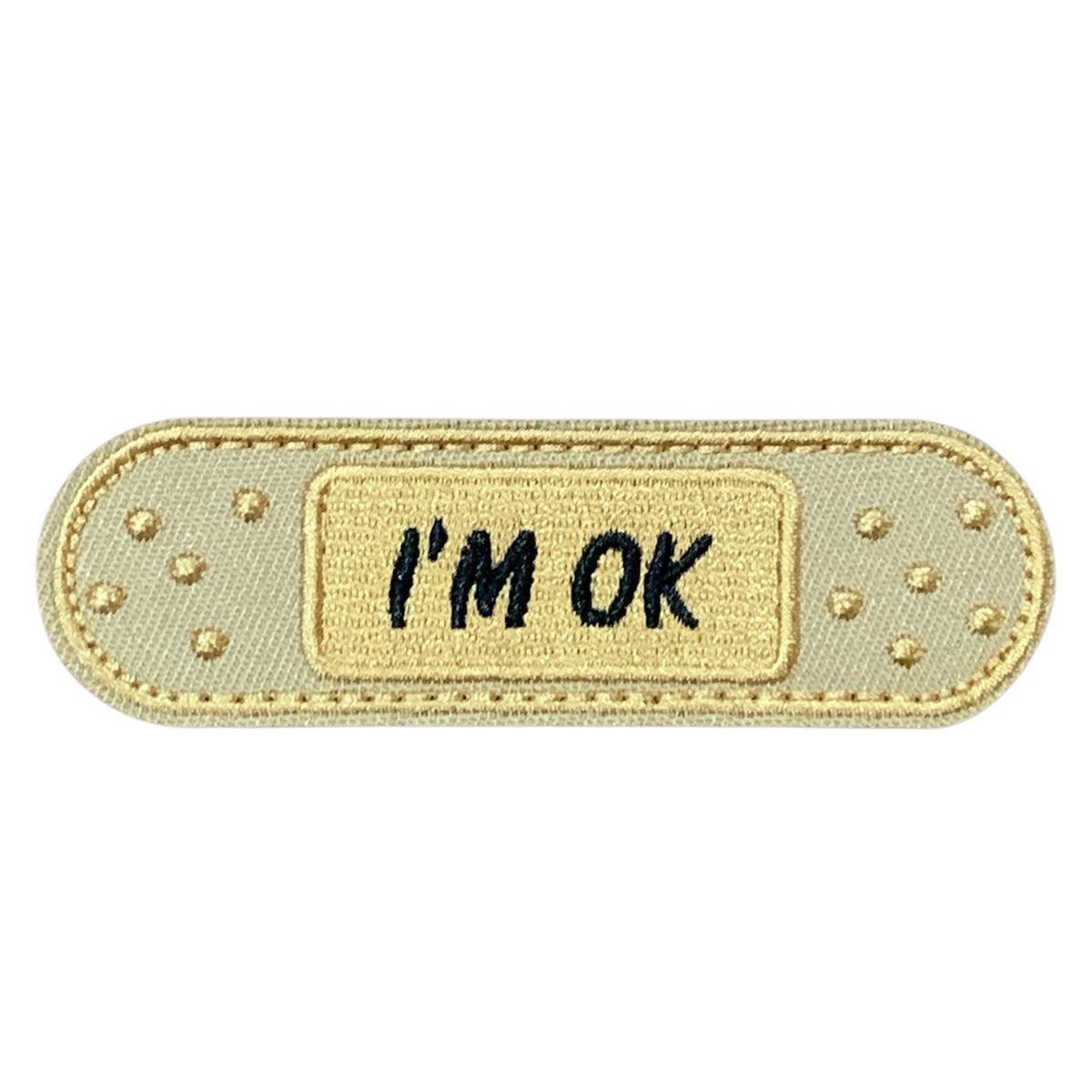 Take your fashion to the next level with this unique and bold embroidered patch! Add a touch of personality to any outfit, from jackets and shirts to pants, jeans, and hats. Measuring at 9x3cm, it's the perfect size for making a statement. www.moralepatches.com.au