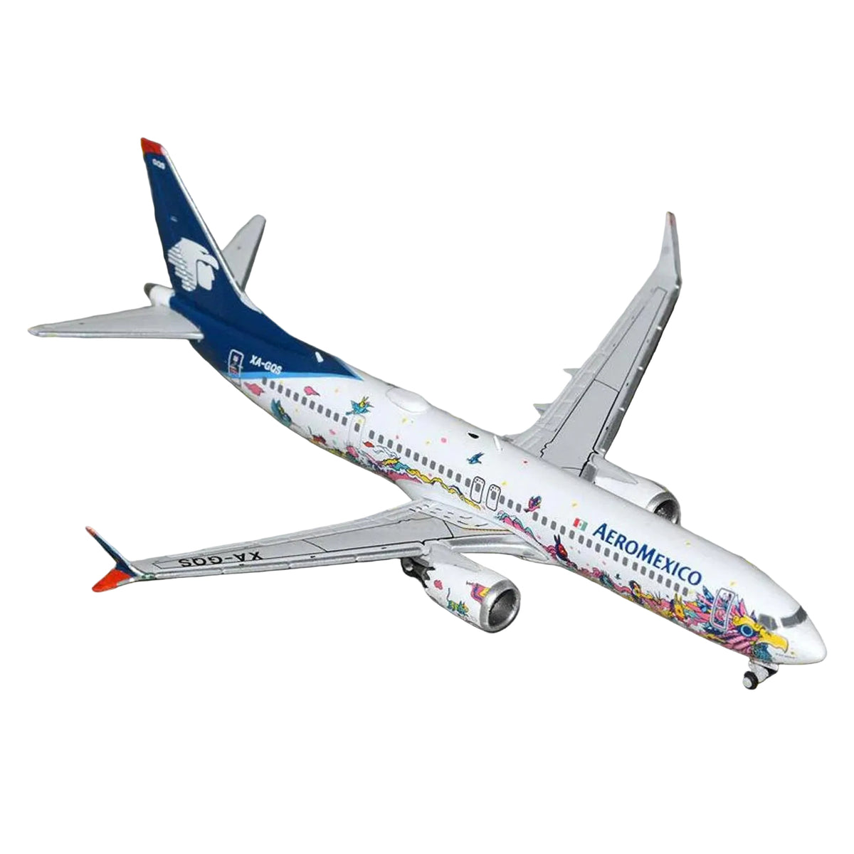 1/400 Aeromexico B737 Max 9 Xa-Gqs Kukulcan Livery by Gemini Jets delivers exceptional display value for aviation enthusiasts and model collectors. www.moralepatches.com.au