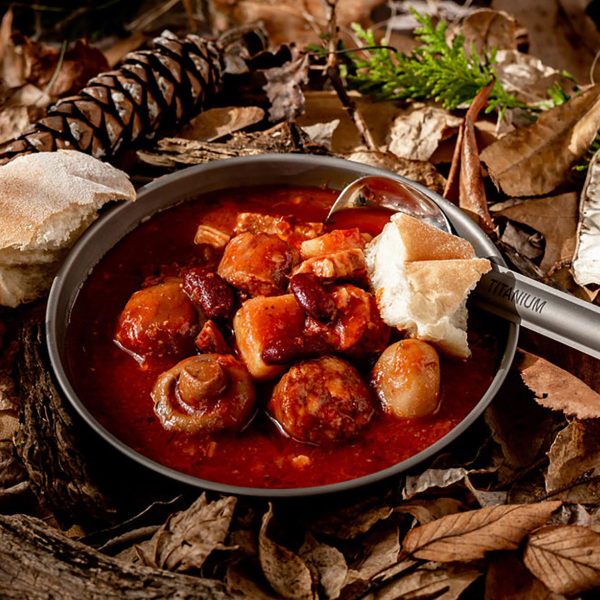 What better way to start the day than with our All Day Breakfast!
Delicious chunks of chorizo, smoked bacon, champignons, potato and red kidney beans. Seasoned with garlic and herbs. www.moralepatches.com.au