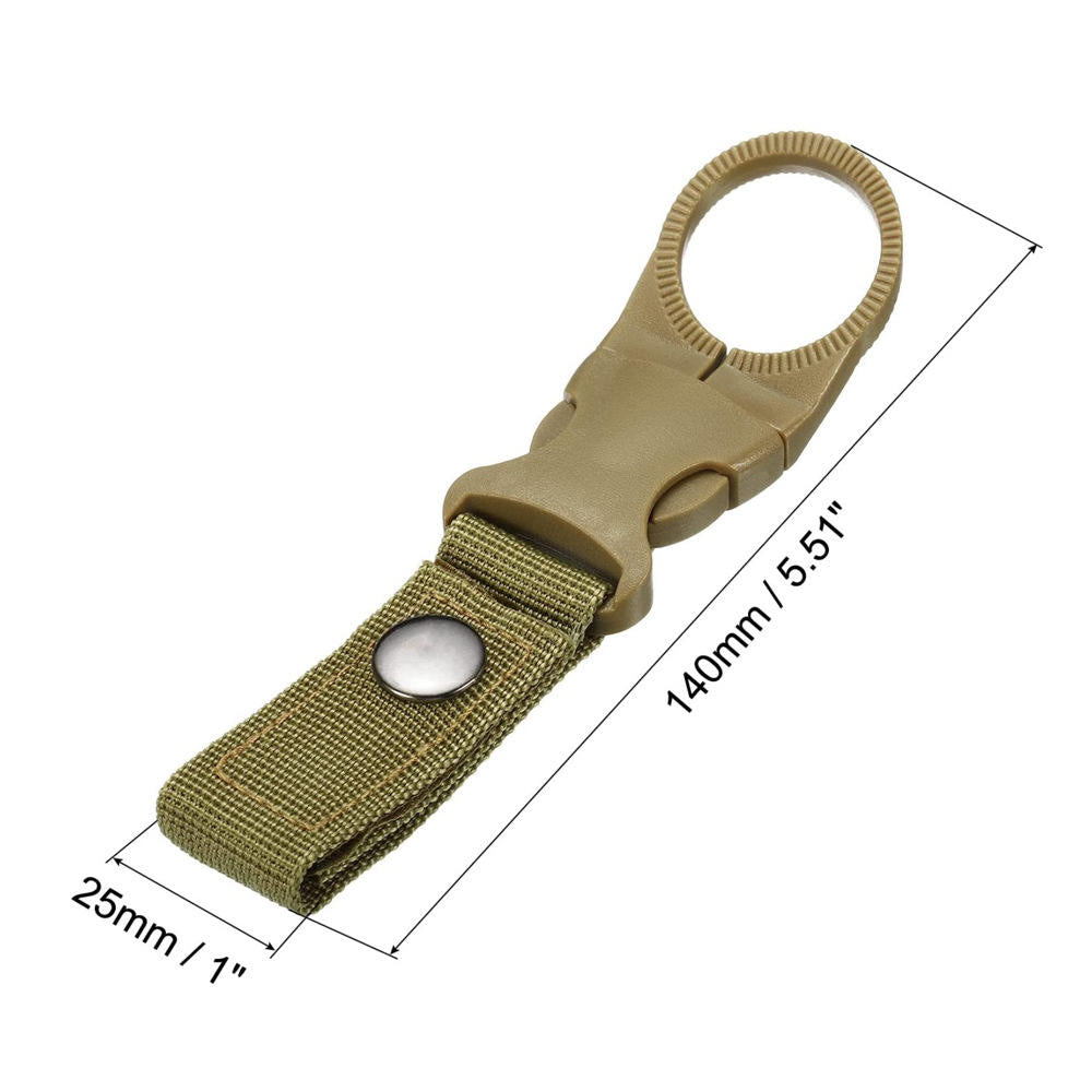 Stay hydrated without breaking stride. This versatile water bottle holder clips securely to your belt, MOLLE webbing, pack, or vest—keeping your drink within arm's reach during missions, training, hikes, or hunts. The quick-release system lets you grab a drink in seconds, no fumbling required. www.moralepatches.com.au