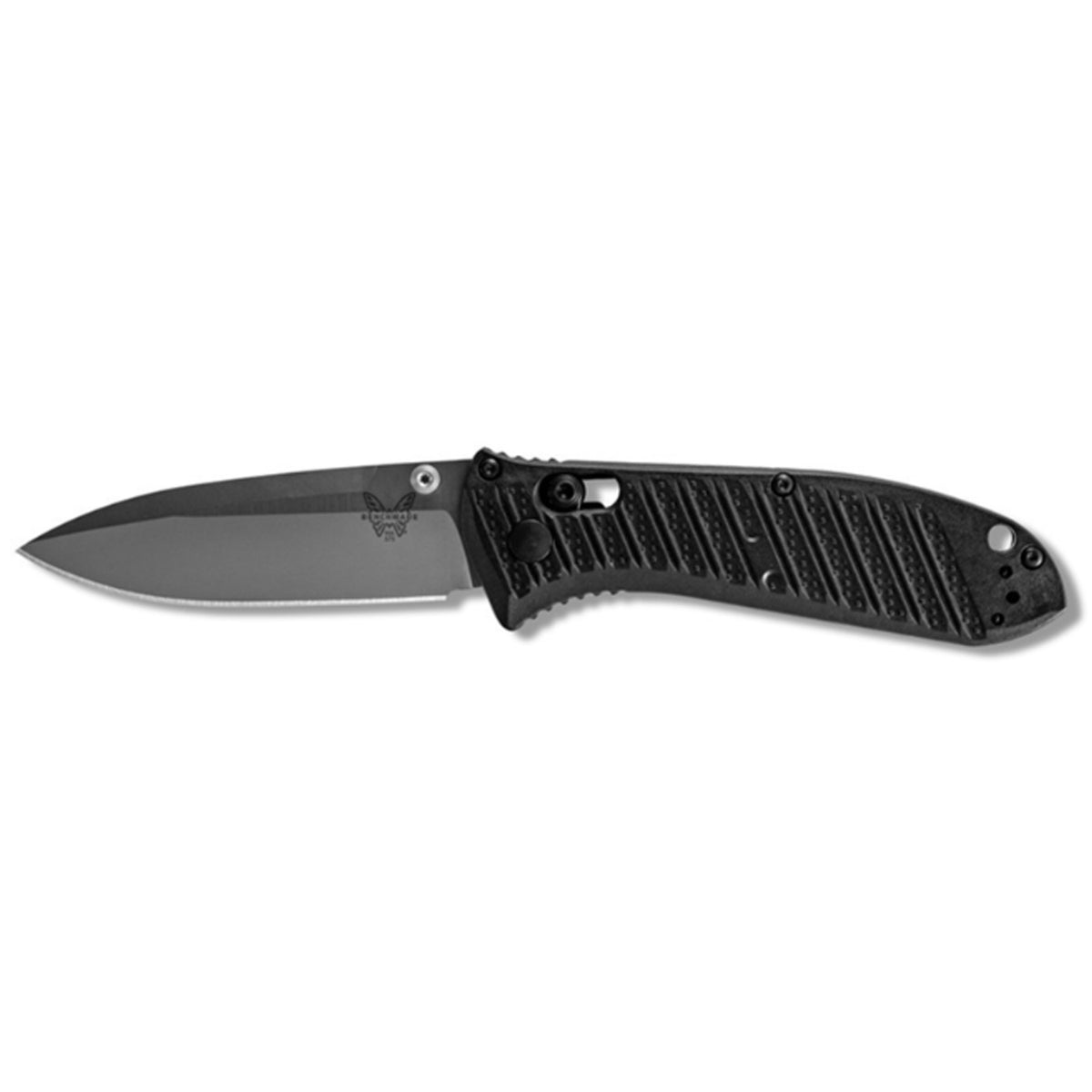 The combat legend that simply won’t quit. With years of experience and redesign, the Mini Presidio II features Benchmade’s CF-Elite™ handle material. Light enough to cut overall weight without compromising durability, the 575-1 Mini Presidio II is the perfect option for those looking for a smaller workhorse folder that doesn’t weigh their kit down. www.moralepatches.com.au