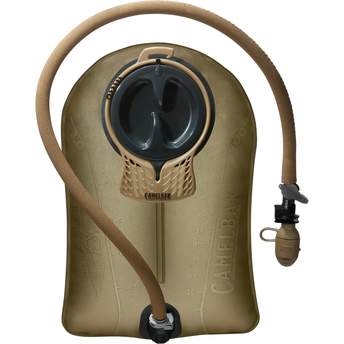 Meet the Antidote®. More than just a reservoir, the Mil Spec Antidote Reservoir redefines the ultimate delivery system for an operator’s water supply and provides maximum adaptability for changing missions or combat environments. The reservoir image on this page is backlit to show detail. www.moralepatches.com.au