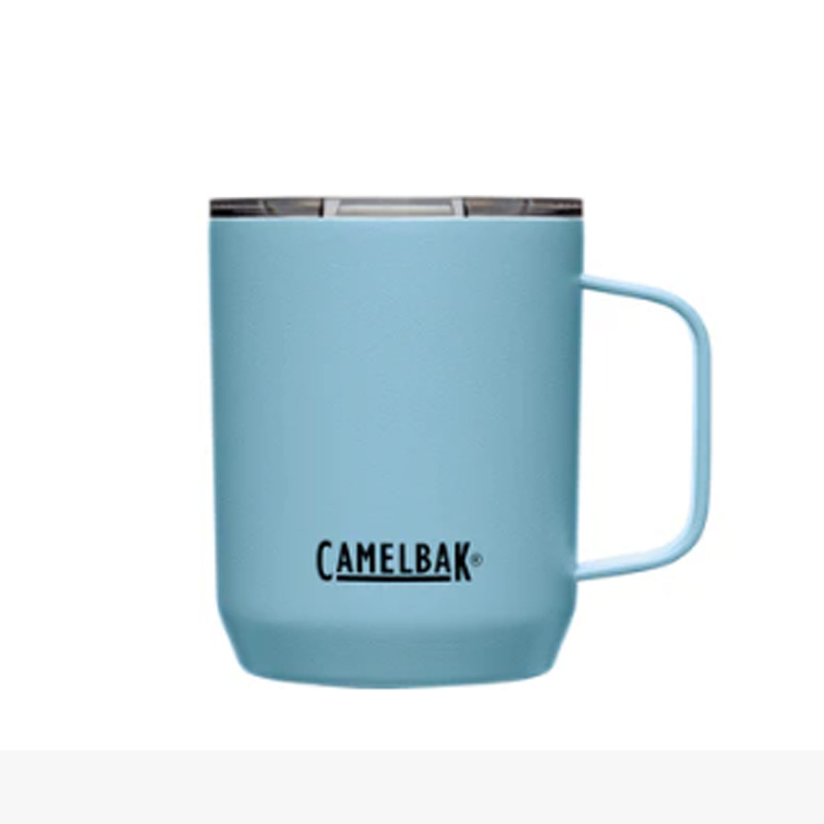 The strong and durable 350ml Camp Mug is constructed in double-walled, vacuum-insulated stainless steel with a powder coat finish, keeping it looking good on the outside and piping hot on the inside. The tri-mode tumbler lid slides open for flow control and is spill-resistant. A non-slip silicone pad on the base provides a soft landing on surfaces to avoid scratches and spills. Dishwasher safe and free of BPA, BPS, and BPF. www.moralepatches.com.au