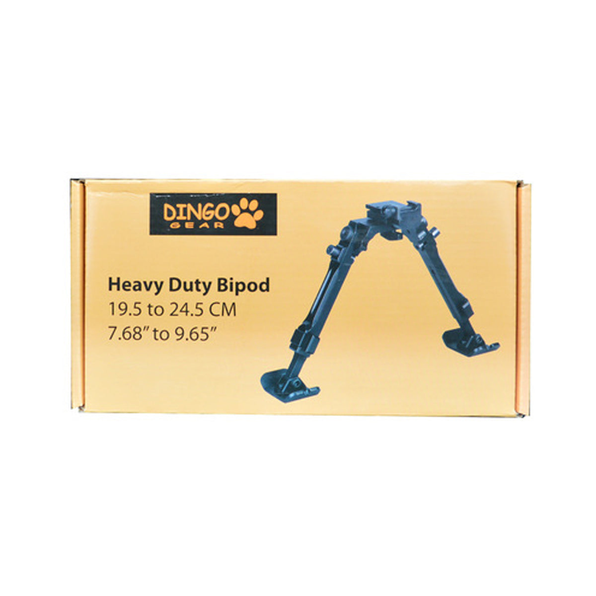 The DINGO Gear Heavy Duty Tactical Bipod is built with the toughest alloy steel and equipped with a mounting system that fits the Weaver-Picatinny rail, our bipods are an ideal accessory for most rifles and will give you a stable rest while hunting or shooting. www.moralepatches.com.au