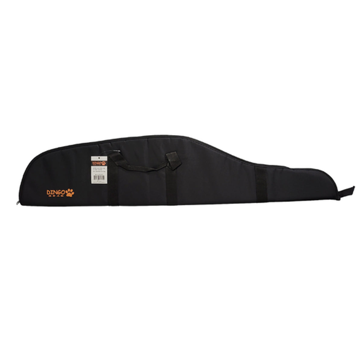DINGO Gear 46 Inch / 117 cm Slim Line Gun Bag is designed for safety and functionality with an enlarged muzzle cover to fit your rifle with bipod still attached and scope allowance. Also includes handles, shoulder strap and muzzle hanging loop. Manufactured from premium materials and with care this is the perfect bag for you. www.moralepatches.com.au