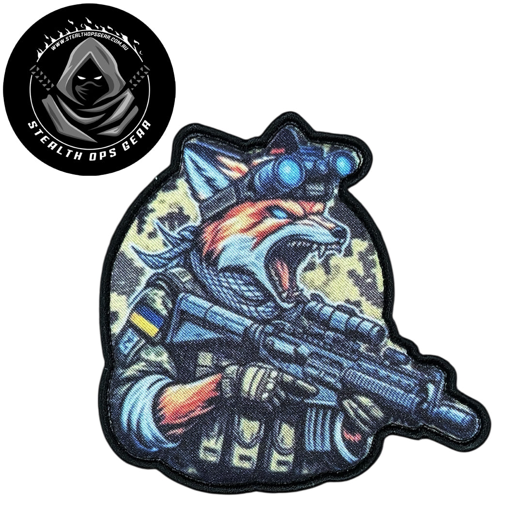 Unleash your creativity with the Fox Send It Assault Embroidery Patch Hook & Loop Stealth Ops Gear! Measuring 9x8.5cm and featuring a beautifully embroidered design and secure hook & loop backing, this patch is a must-have for any collector. www.moralepatches.com.au