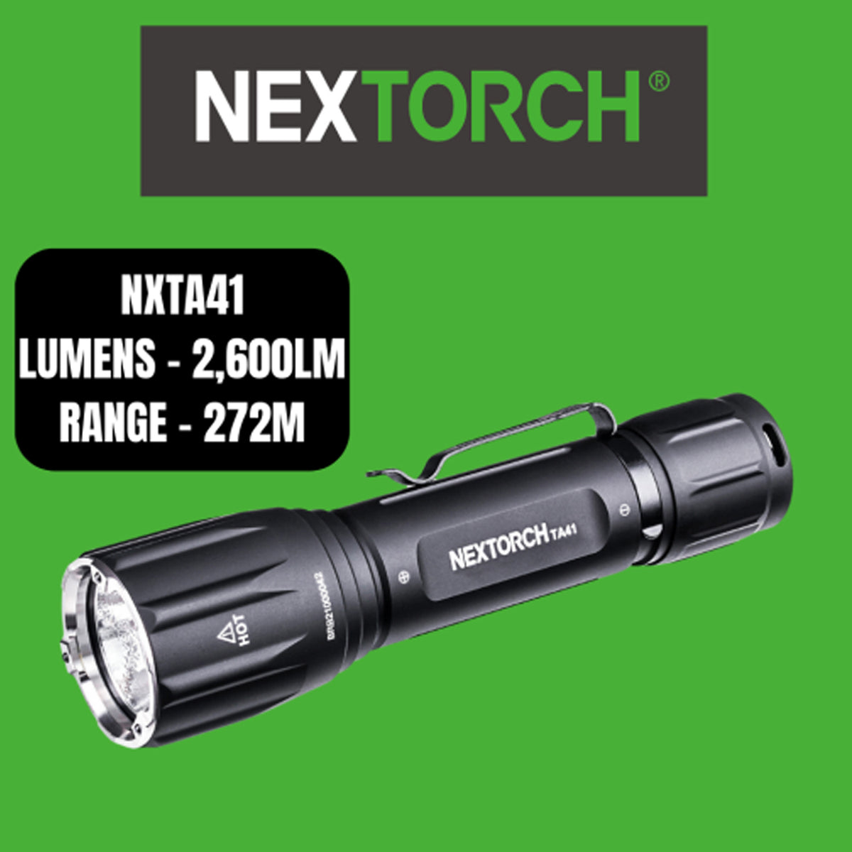 NEXTORCH is one of the leading pioneers of LED technology and the first major breakthrough we made as an innovative company was over 10 years ago with the legendary TA40. www.moralepatches.com.au