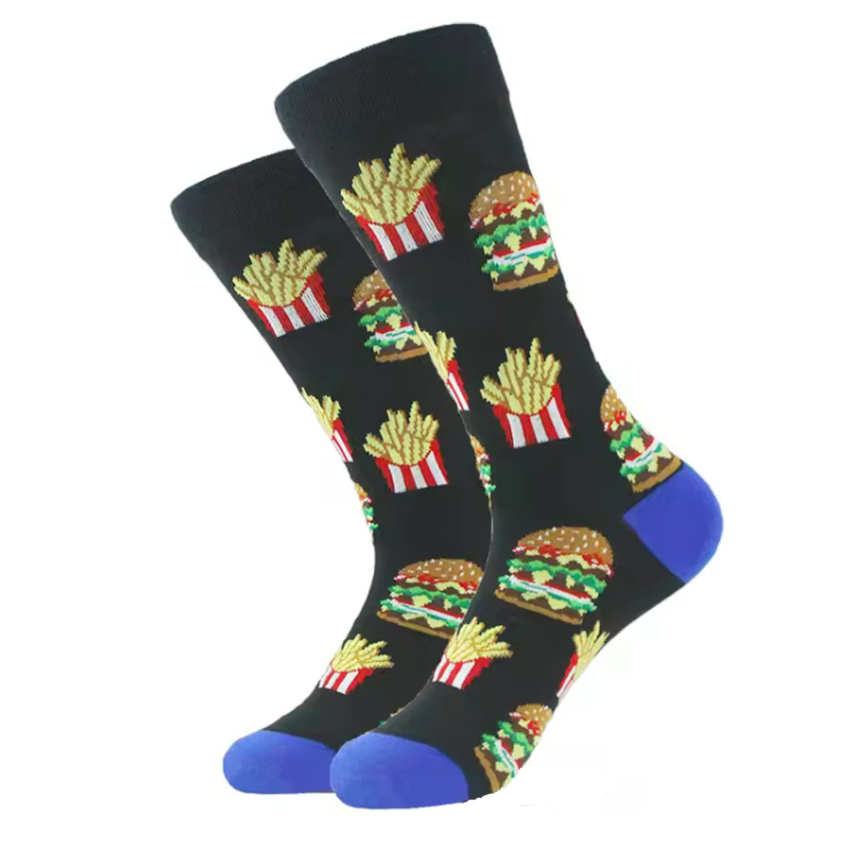Step out in style and make a statement with our Burger & Chips Socks - available in size EUR 35-44. Crafted from polyester and cotton, these socks not only offer supreme comfort but also boast a beautiful and vibrant design. The perfect gift for someone special or a treat for yourself, order your pair now! www.moralepatches.com.au
