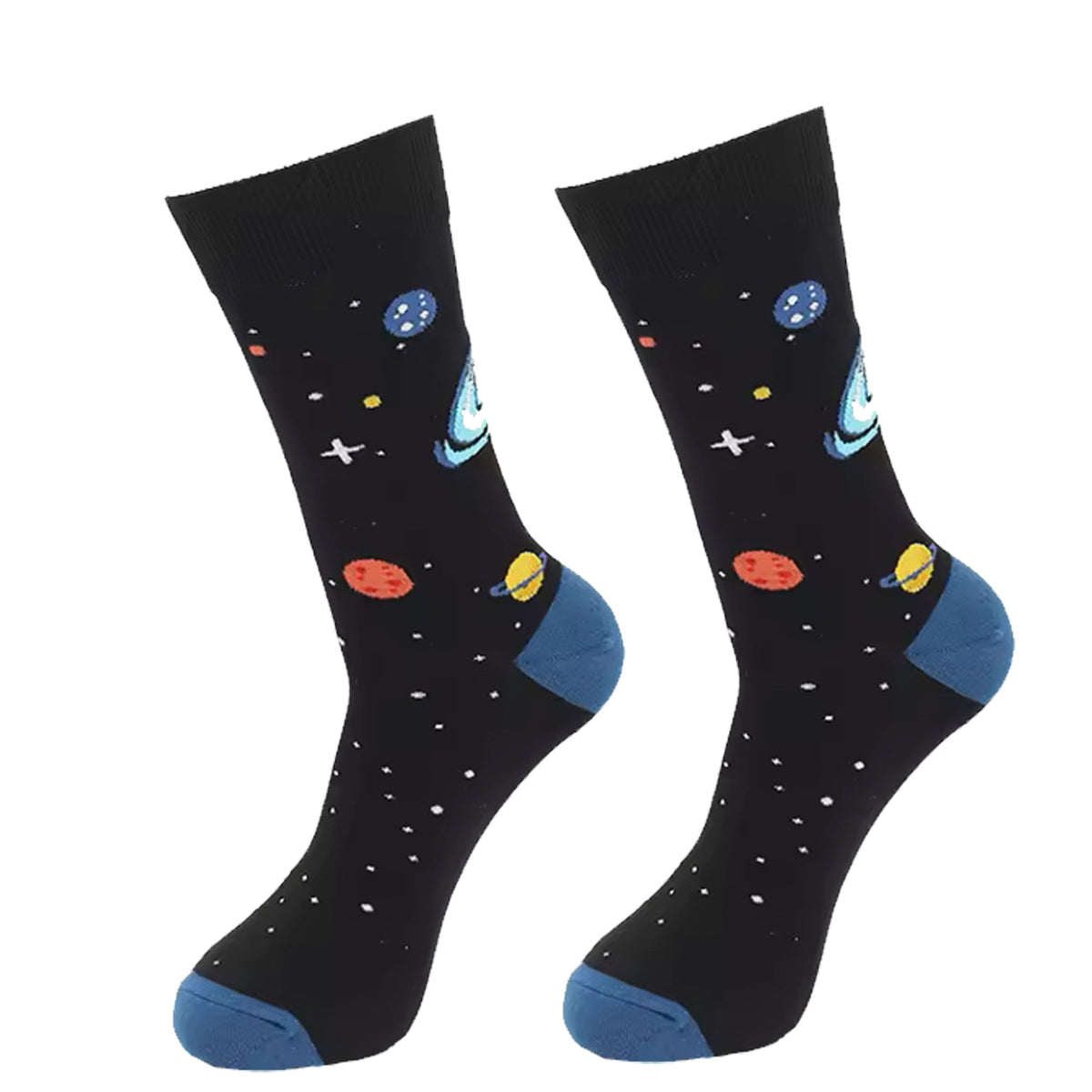 Step out in style and make a statement with our Planets & Stars Socks - available in size EUR 35-44. Crafted from polyester and cotton, these socks not only offer supreme comfort but also boast a beautiful and vibrant design. The perfect gift for someone special or a treat for yourself, order your pair now! www.moralepatches.com.au