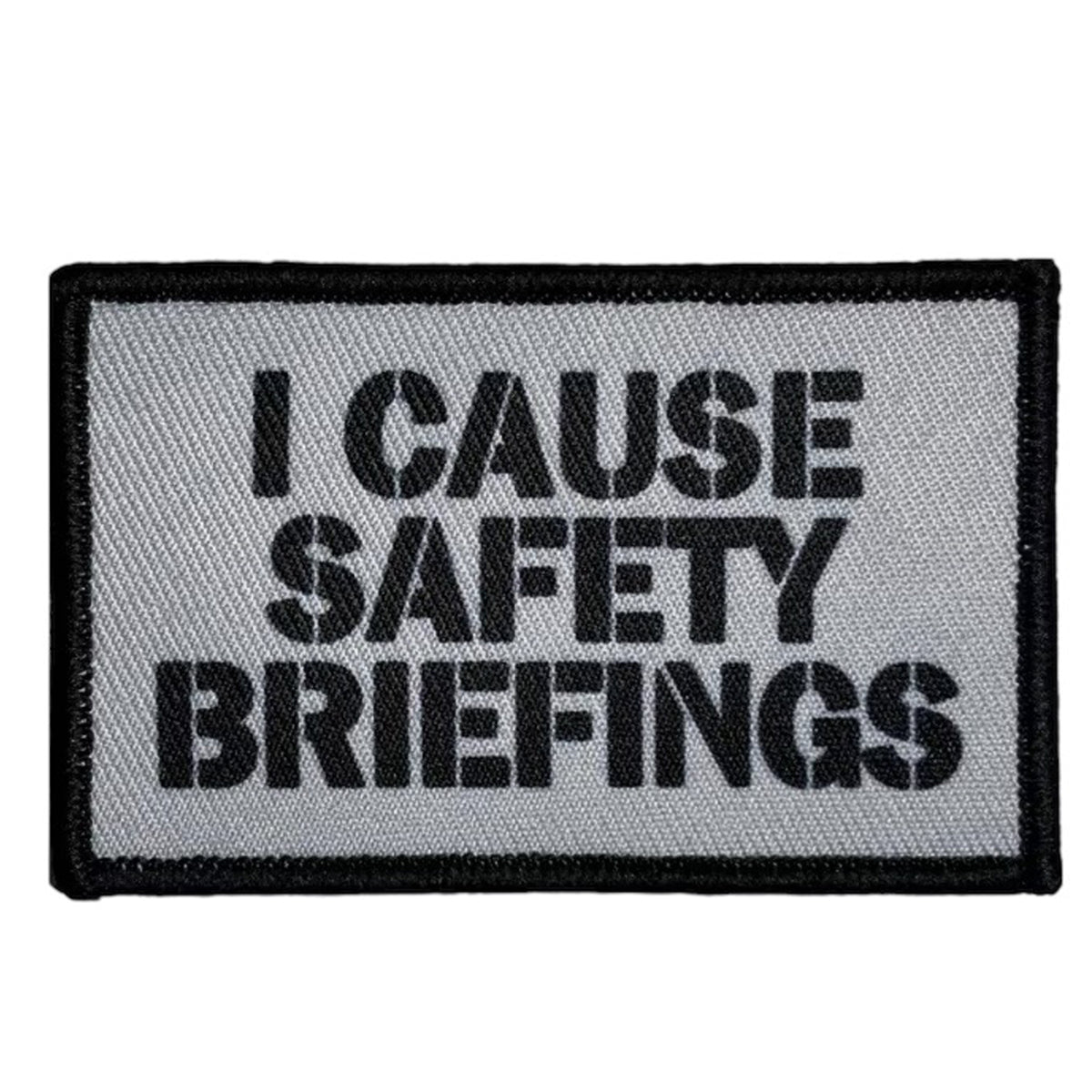 Passionately believe in the value of the I Cause Safety Briefings Patch in Hook & Loop size of 8x5cm! This patch is designed to inspire and energize your safety briefings, appealing to the senses and evoking strong emotions in your audience. Don't miss out on this must-have product! Remember you caused the safety brief, be proud of it. www.moralepatches.com.au