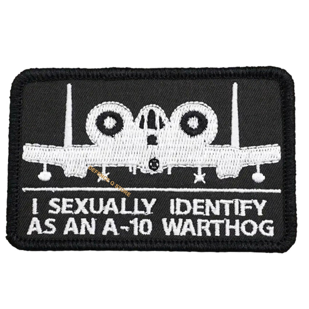 Elevate your gear to the next level with the A-10 Warthog Embroidery Velcro Backed Morale Patch. Easily attach it to any piece of field gear, clothing, or create a unique patch display! Infuse some fun and spookiness into your style today. Size: 8x5cm www.moralepatches.com.au