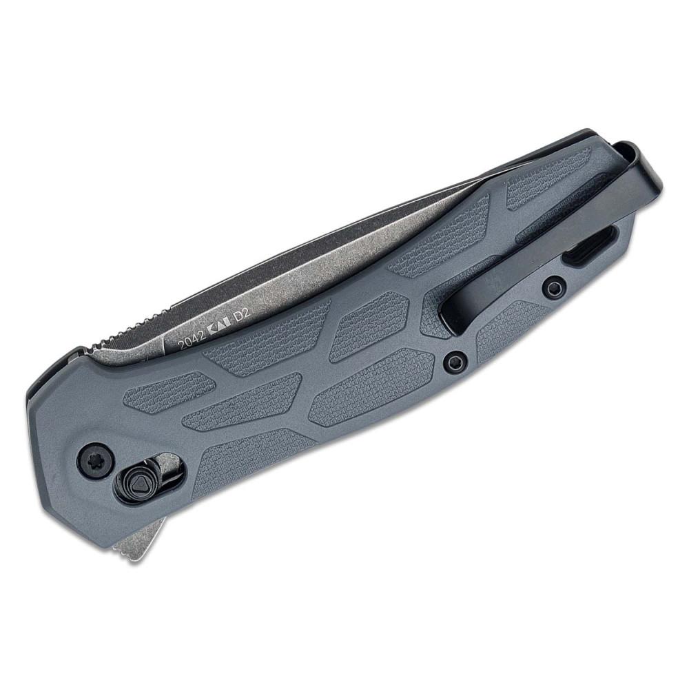 There’s chemistry in the air, because the Covalent is love at first sight. This mid-size folder features a comfortable glass-filled nylon handle with stylish, textured pockets. The Covalent deploys using a flipper on manual KVT ball bearings. www.moralepatches.com.au