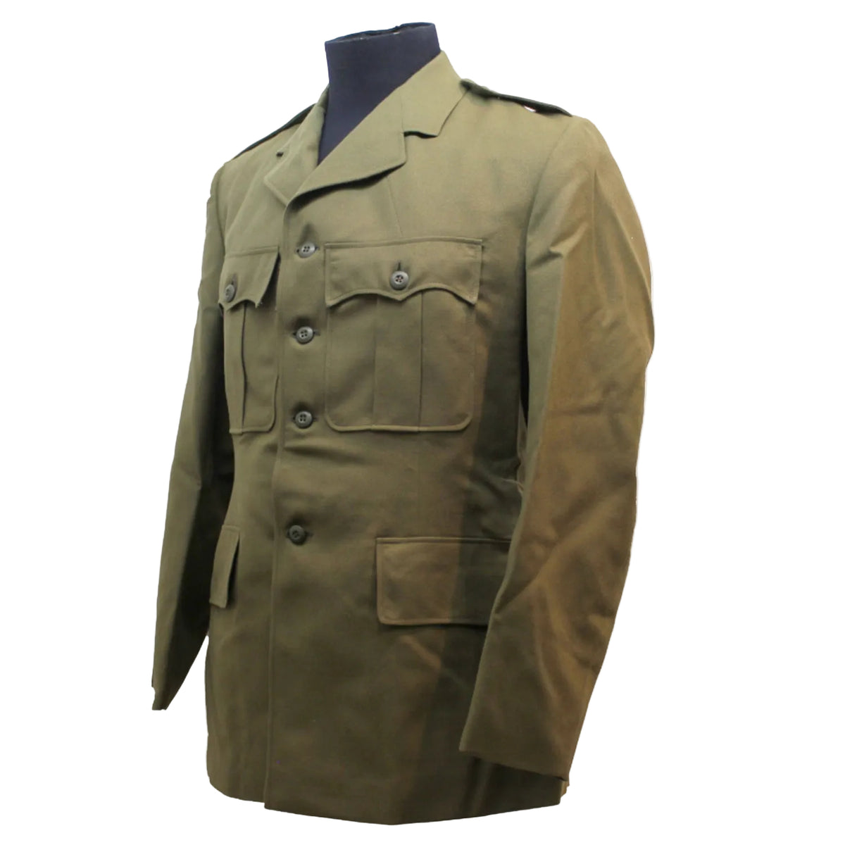 Original Australian Army Service Dress Uniform. Unissued
Dated from the 1960's through to the 1990's
Sizes are shown as chest size for the jacket in inches.
Matching trousers are listed below. Sorry but we can not swap sizes around all sets are sold as is. www.moralepatches.com.au