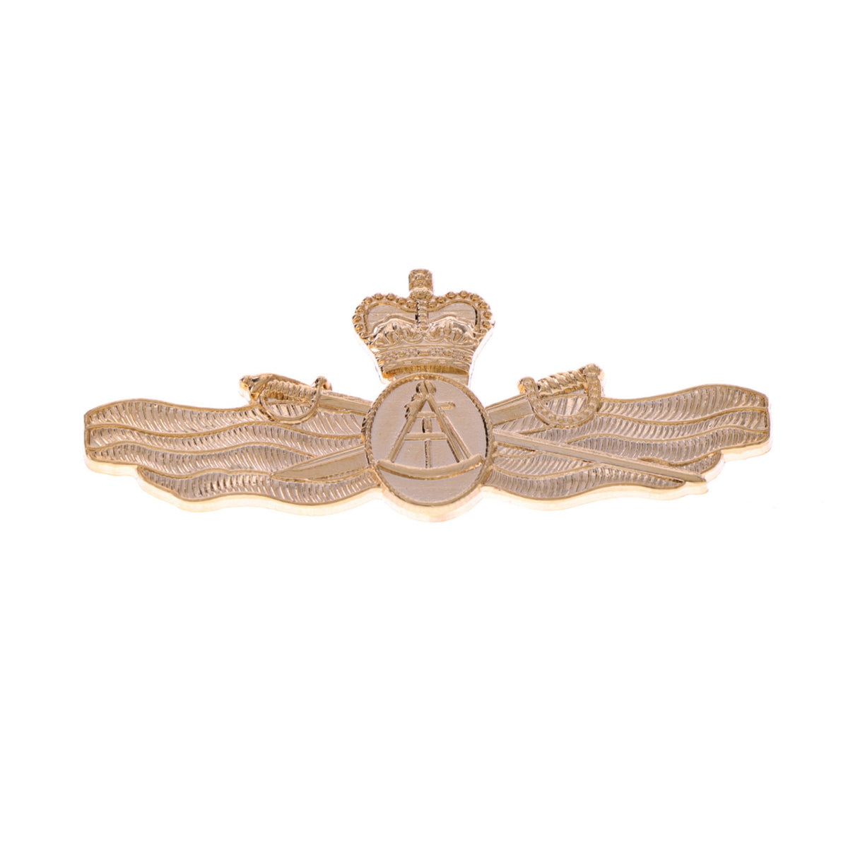 Claim your Maritime Geospatial Officer Gold Badge today! Superbly sized and equipped with two secure butterfly clutch pins, this large badge is a proud symbol of your achievement. www.moralepatches.com.au
