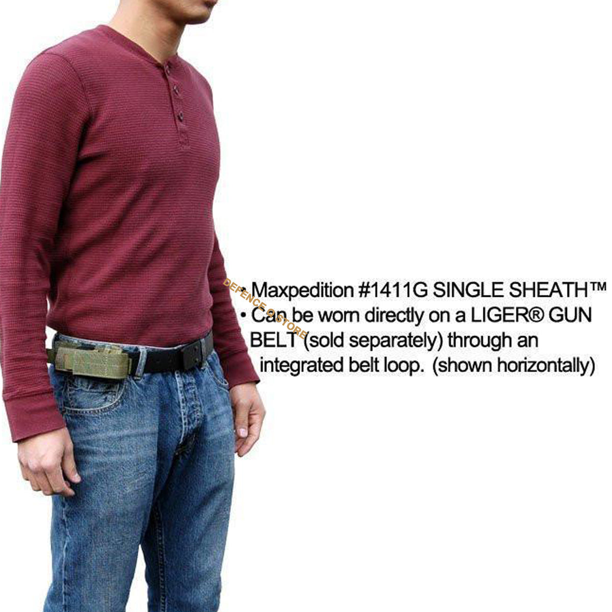 The length of sheath lids (both Single Sheath and Double Sheath) are adjustable with internal Velcro attachments for longer items or are completely removable for those who want the quickest access. www.moralepatches.com.au