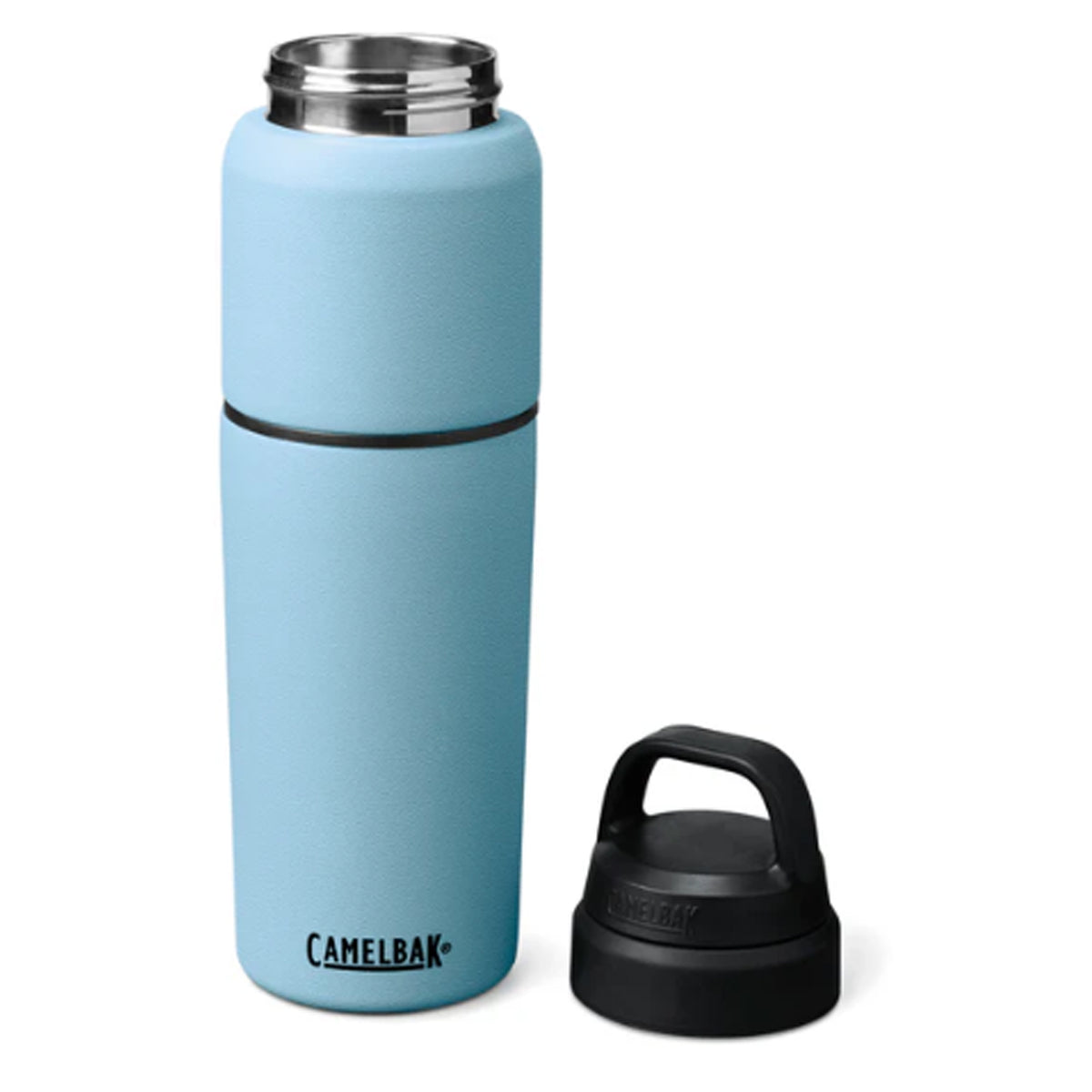 MultiBev is a 2-in-1 vessel that serves as both a water bottle and detachable travel cup for convenience you can carry. Use for coffee in the morning, water throughout the day, and camp-out beers with friends at night. Drink. www.moralepatches.com.au