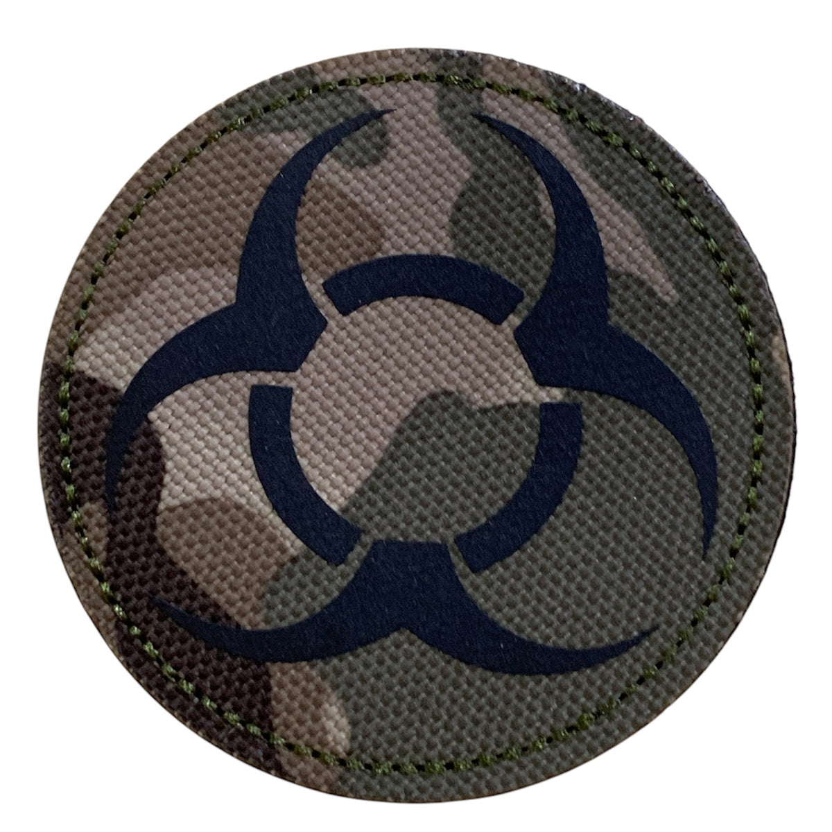 Unleash your passion and make a bold statement with the Biohazard Laser Cut Patch Multicam Hook & Loop. Measuring at 7cm, this patch features a striking design that will surely appeal to the senses. With both hook and loop backing provided, it's easy to add to your gear and make a powerful statement. Order yours now and make a statement that can't be ignored! www.moralepatches.com.au