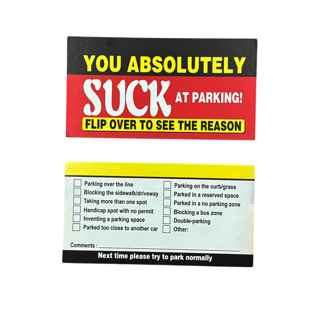 On every base, there’s always someone who struggles with parking. Light-heartedly highlight their skills with one of these parking cards and give them a friendly reminder. www.moralepatches.com.au