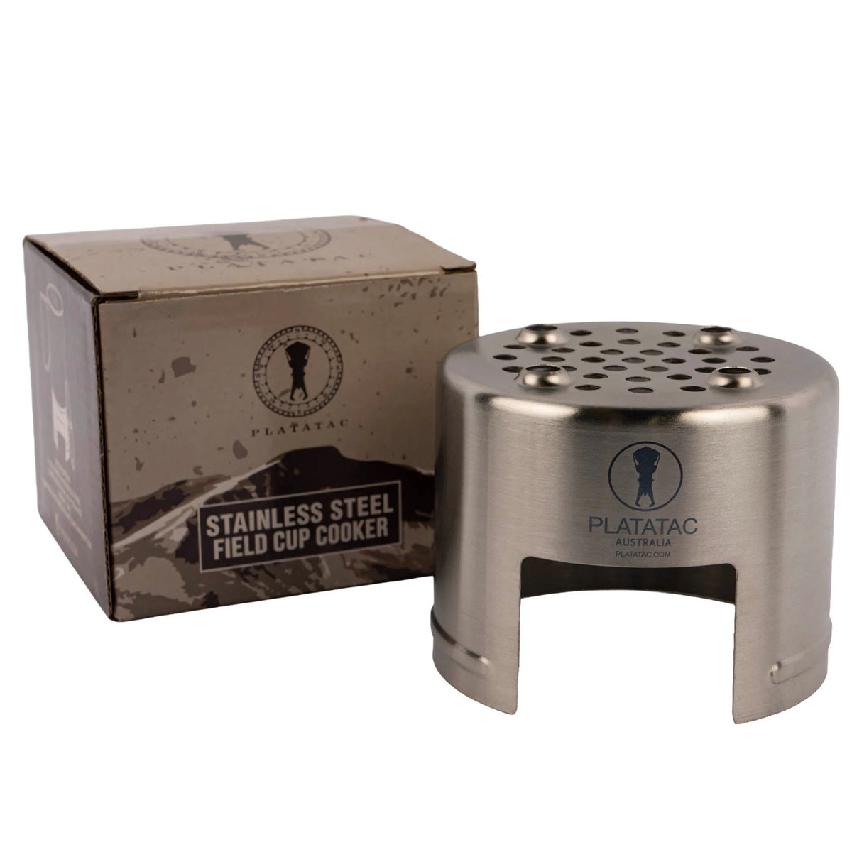 A compact, no-nonsense system for hot drinks, hydration, and sustainment in the field.
1 x Platatac Stainless Steel Field Cup
1 x Field Cup Cooker
1 x 1 Litre Rapid Fill Water Bottle
2 x sachets of Contact Coffee Co. coffee
www.moralepatches.com.au