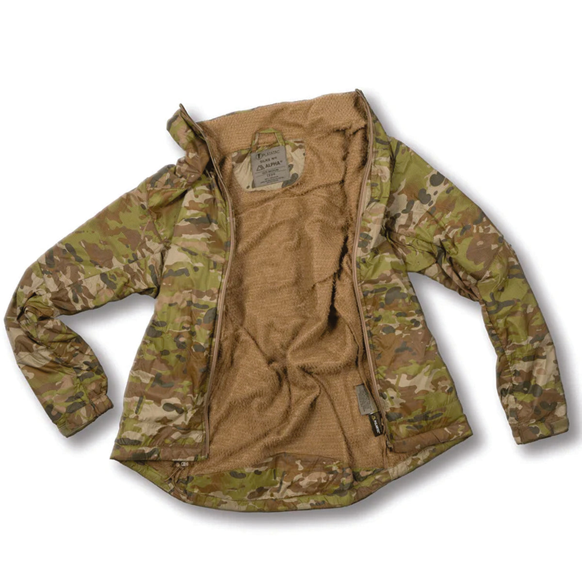 The ultralight Platatac Silks Alpha Jacket is an upgraded thermal version of the standard LW Silks using windproof and water repellent shell fabric with the addition of high tech Polartec® Alpha® active insulation lining. Ultralight, stuffable & incredibly versatile thermal regulation. In this version we did a ‘hood delete’ as we’ve had a large number of requests for a No Hood option. We listened. www.moralepatches.com.au