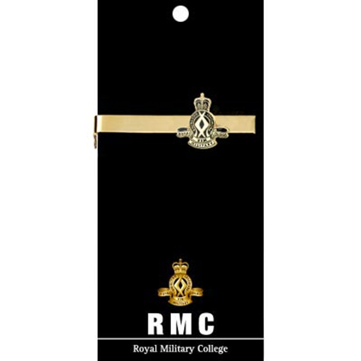 Add a touch of class and sophistication to your look with this 20mm full-color enameled Royal Military College Corps of Staff Cadets (RMC) Tie Bar. Perfect for the office or dress occasions, this elegant gold-plated accessory will bring out the best in your wardrobe. www.moralepatches.com.au