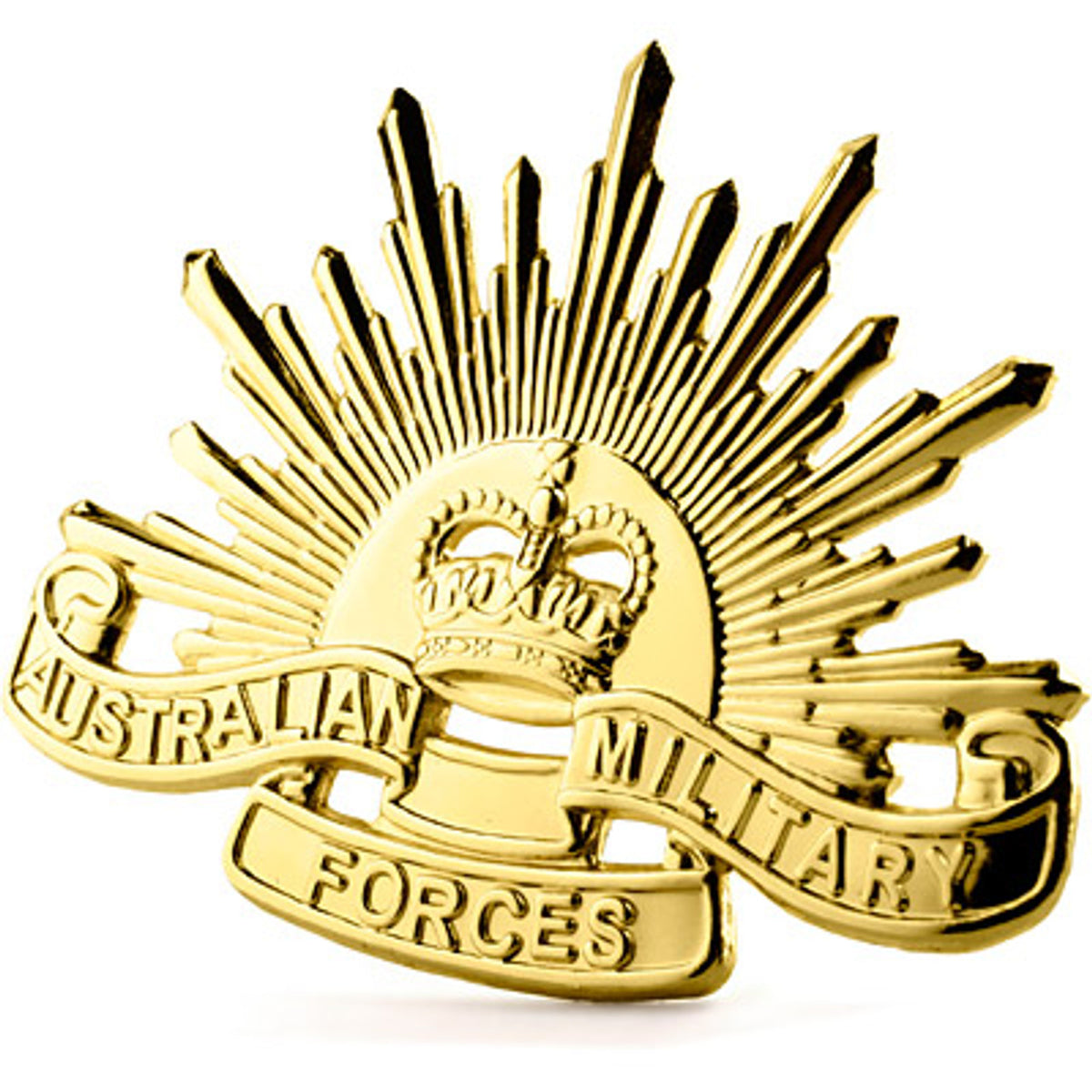 Celebrate Australian military heritage with this meticulously crafted Rising Sun Hat Badge from 1954. The fifth edition captures the historic redesign that introduced the Queen's crown, honouring Elizabeth II's reign. www.moralepatches.com.au