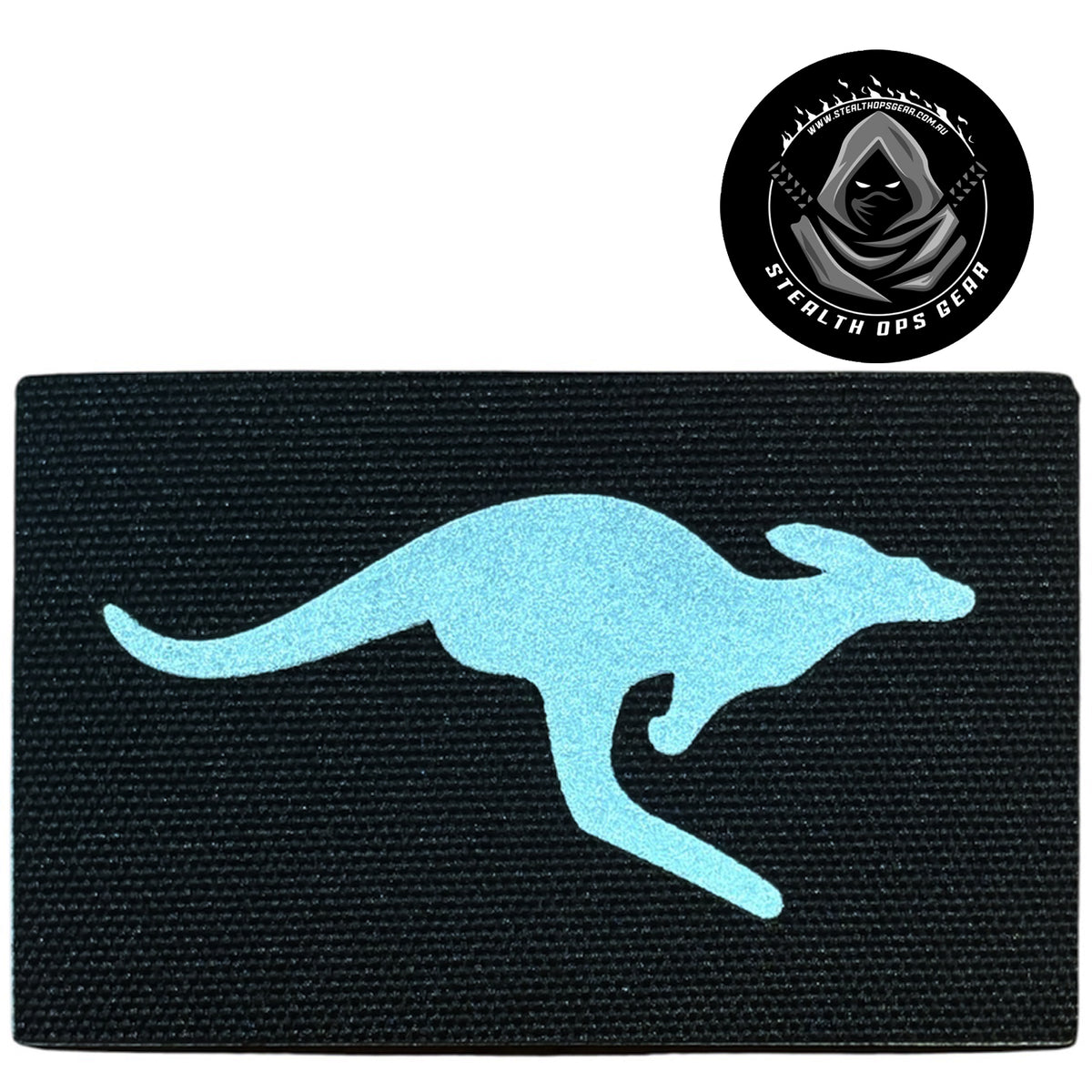 Make a bold statement with the Silver Kangaroo Laser Cut Morale Patch Hook & Loop. This striking 8x5cm patch features laser-cut precision detailing that demands attention. Backed with both hook and loop fasteners, it's ready to attach to tactical gear, backpacks, or uniforms instantly. www.moralepatches.com.au