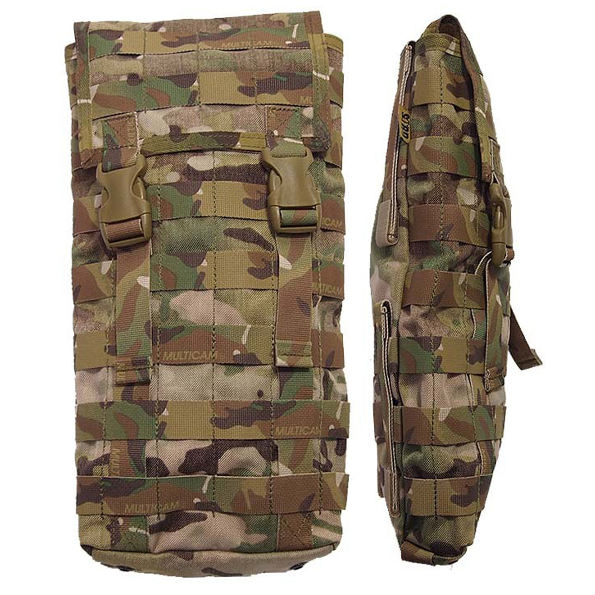 This large sleeve will hold a single 3 litre bladder or two 2 litre bladders. Closes via two adjustable Fastex clips and dues to its size it can also be used for long item storage. Designed to mounted on the back of larger platforms, such as the MVP Long or Chest Rig Back. www.moralepatches.com.au
