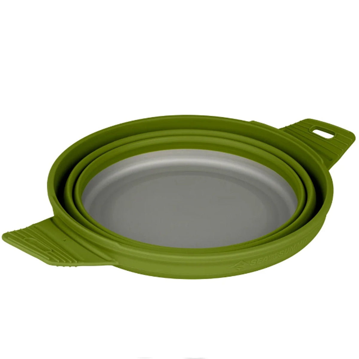 Ideal for 2-3 campers, the X-Pot 2.8L has silicone walls that are constructed from five folding segments for increased expanded height while still packing down to only 40mm. The lid features a built-in strainer and can be locked to the pot with the folding handles for transport. www.moralepatches.com.au