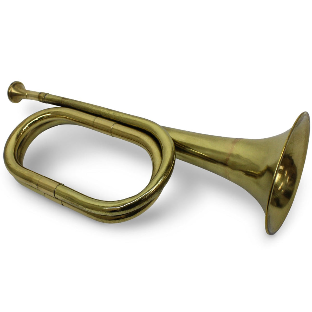 With a 25mm diameter on the mouthpiece and the well known conical shape or the brass family, this instrument is a classic and simple rendition of the valveless bugle. Known for it's use on the battle field and on ANZAC day, this instrument will get your cadet parade ready or make a stunning addition to your display cabinet. www.moralepatches.com.au