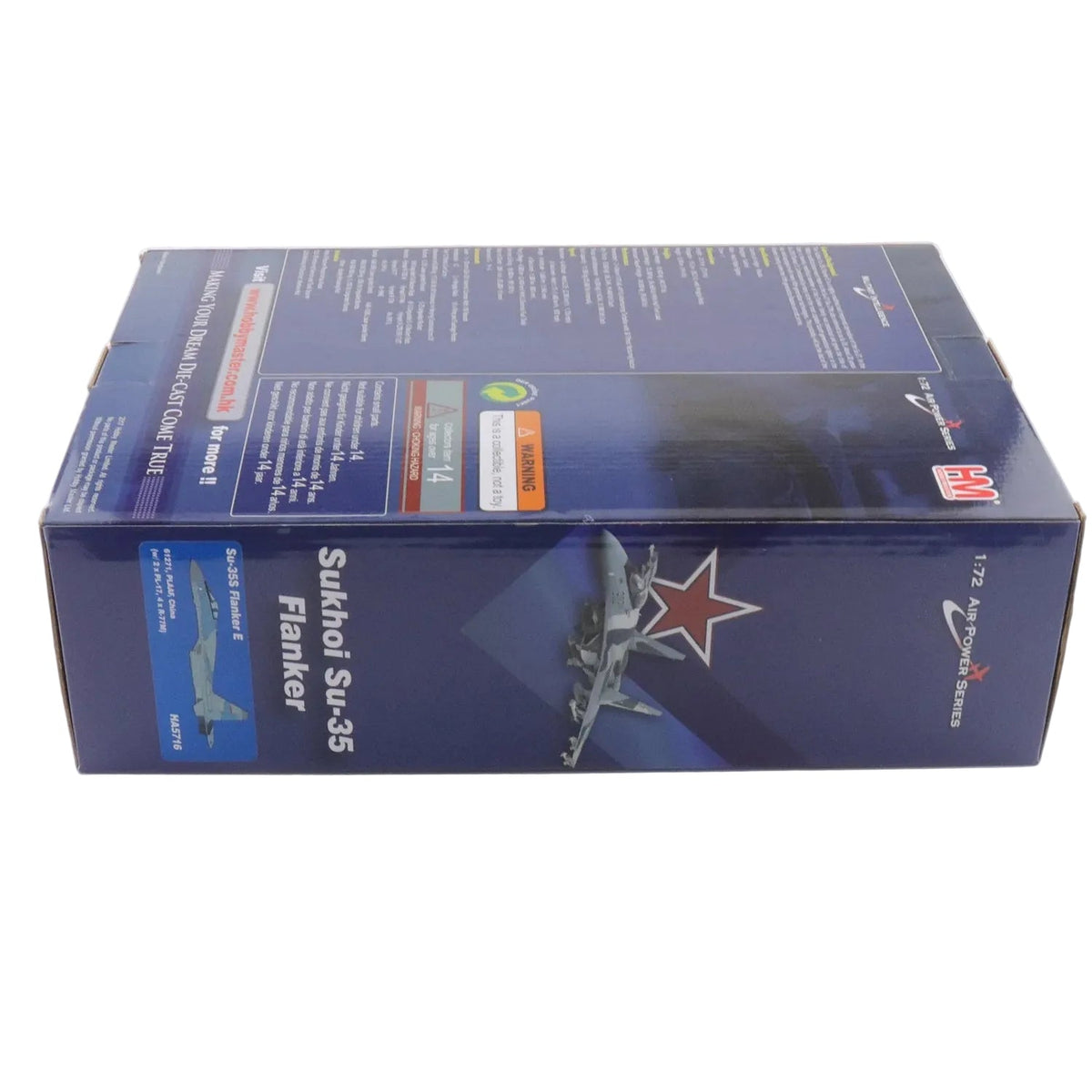 1/72 Su-35S Flanker E 61271 PLAAF China (with 2 x PL-17 4 x R-77M) by Hobby Master delivers modern air combat detail for military aircraft collectors and current fighter jet displays. www.moralepatches.com.au