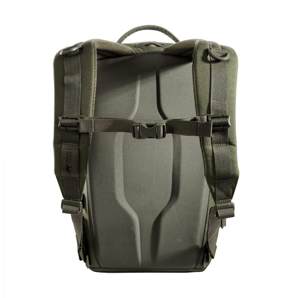 23 litre modular daypack. The back of the main compartment is lined with MOLLE hook panels for attaching compatible loop pouches. The flat zipper front pocket is great for documents while the laser-cut MOLLE on the front and sides allow you to add gear to suit your needs. It is also designed to hold a 15.4"" laptop. www.moralepatches.com.au