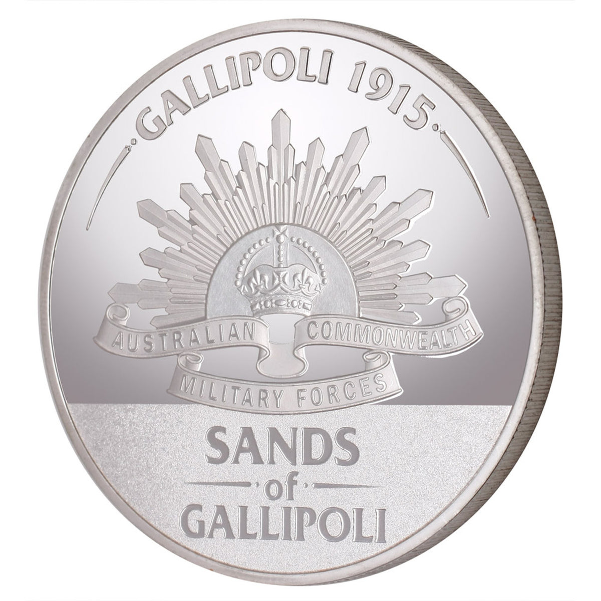 The stunning Sands of Gallipoli 2012 release The Landing Two Limited Edition Medallions Set from the military specialists. This Limited Edition set of proof quality medallions features photo-quality detailed characters from internationally renowned military artist David Rowlands painting, The Spirit - Gallipoli Landing. The reverse of each medallion features the Rising Sun Hat Badge. www.moralepatches.com.au