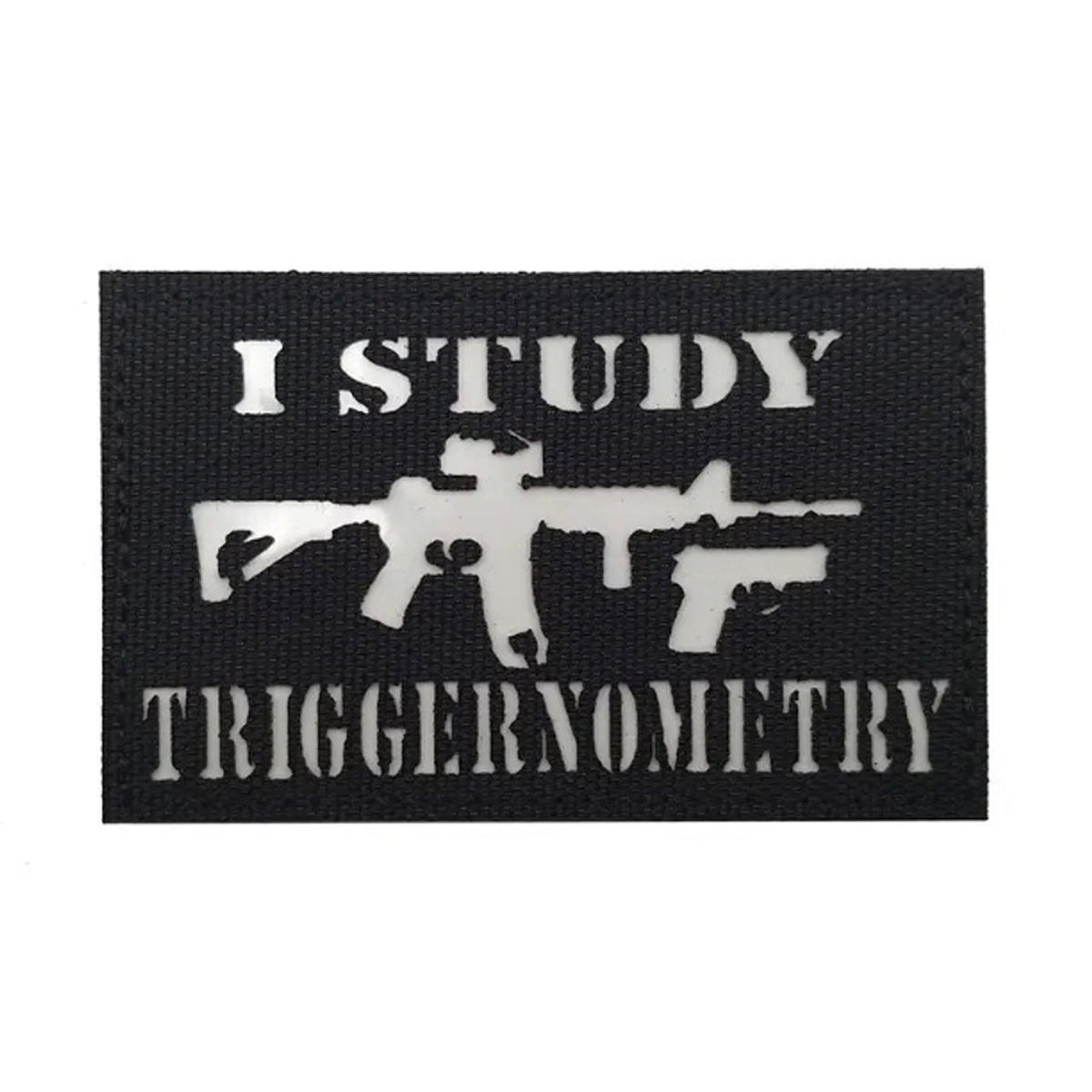 Experience the power of precision with the I Study Triggernometry Laser Cut Patch! Measuring at 8x5cm, this hook and loop patch is the ultimate addition to any collection. Master the art of marksmanship and proudly display your skills with this must-have accessory. www.moralepatches.com.au