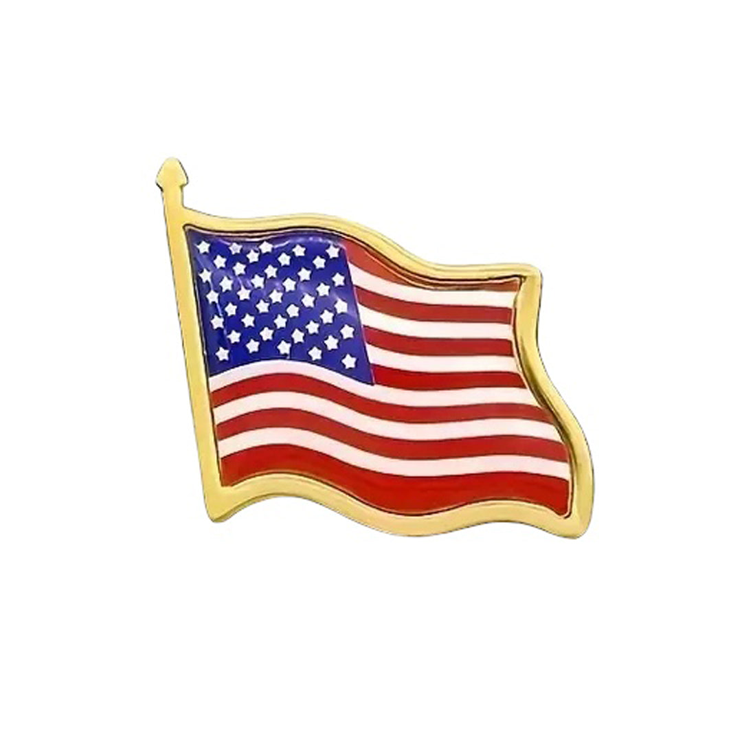 This gold-plated, enamel-filled lapel pin allows you to proudly display the USA flag while honouring all those who have served or are currently serving in all theatres of war and peacekeeping efforts. Featuring the Australian Flag, it symbolises both national pride and remembrance.
SPECIFICATIONS:
Size: 25mm (w) x 20mm (h)
Material: Gold-plated zinc-alloy, enamel inlay
Fixing type: Pin with butterfly clasp www.moralepatches.com.au