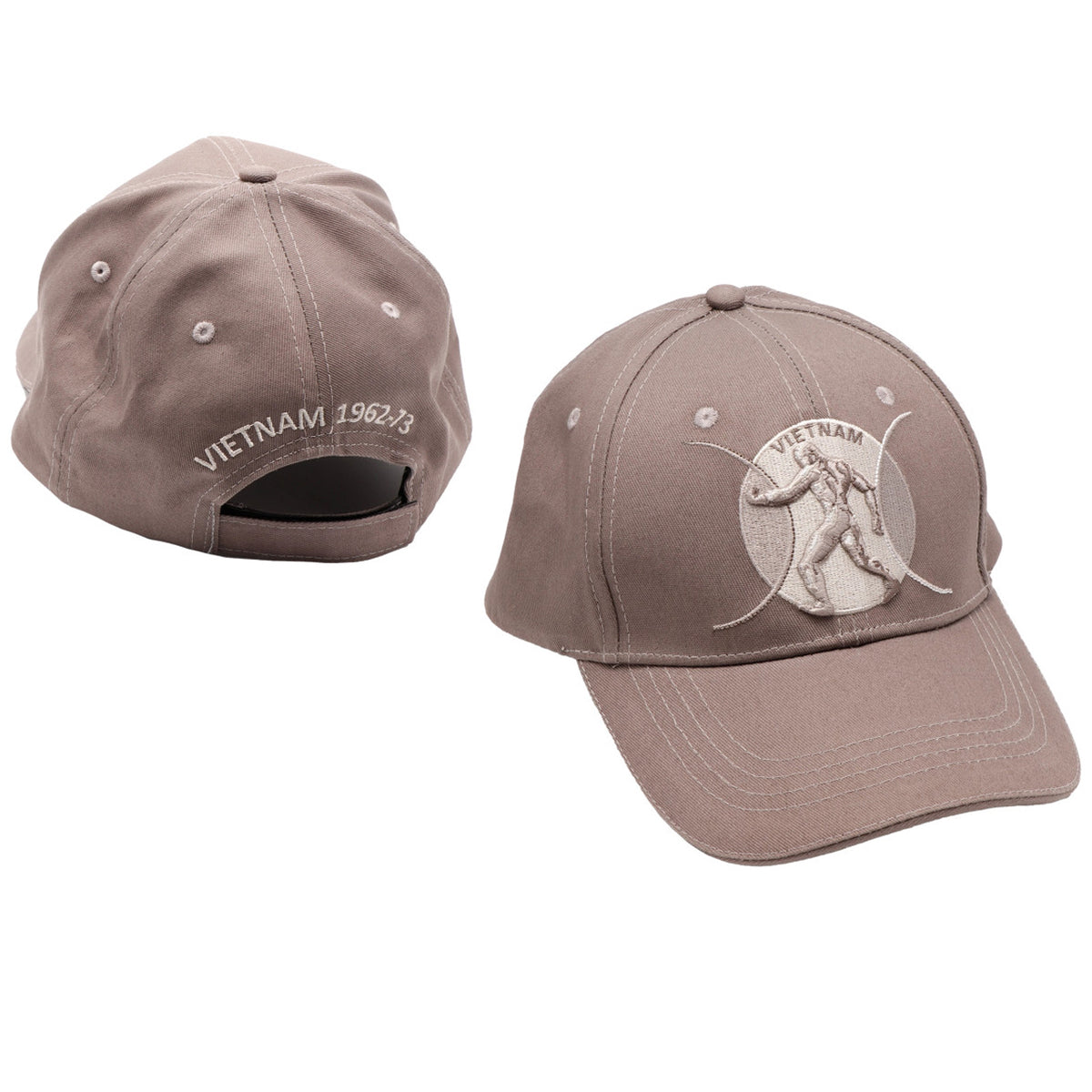 This gun metal grey cap with its striking silver Vietnam Embroidery is bound to get you noticed! Not only does this stylish and comfortable cap look great, it also makes for a perfect gift for a loved one. www.moralepatches.com.au