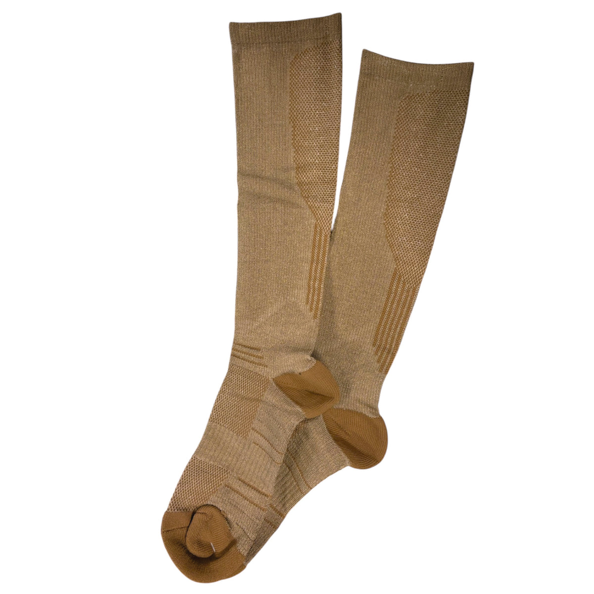 Experience ultimate comfort with Compression Socks in Coyote Bamboo & Nylon—the smart choice for those who demand both performance and sustainability. www.moralepatches.com.au