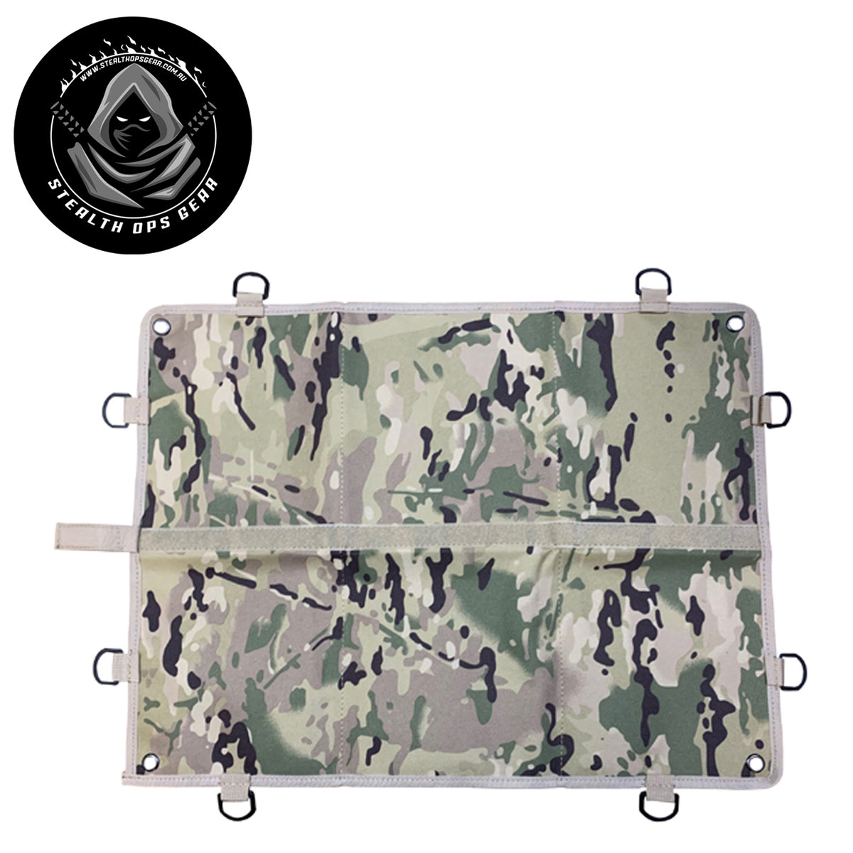 Showcase your collection with confidence. This premium patch board features durable 1000D nylon construction with industrial-strength hook and loop fastening—attach and swap patches effortlessly without damage. www.moralepatches.com.au