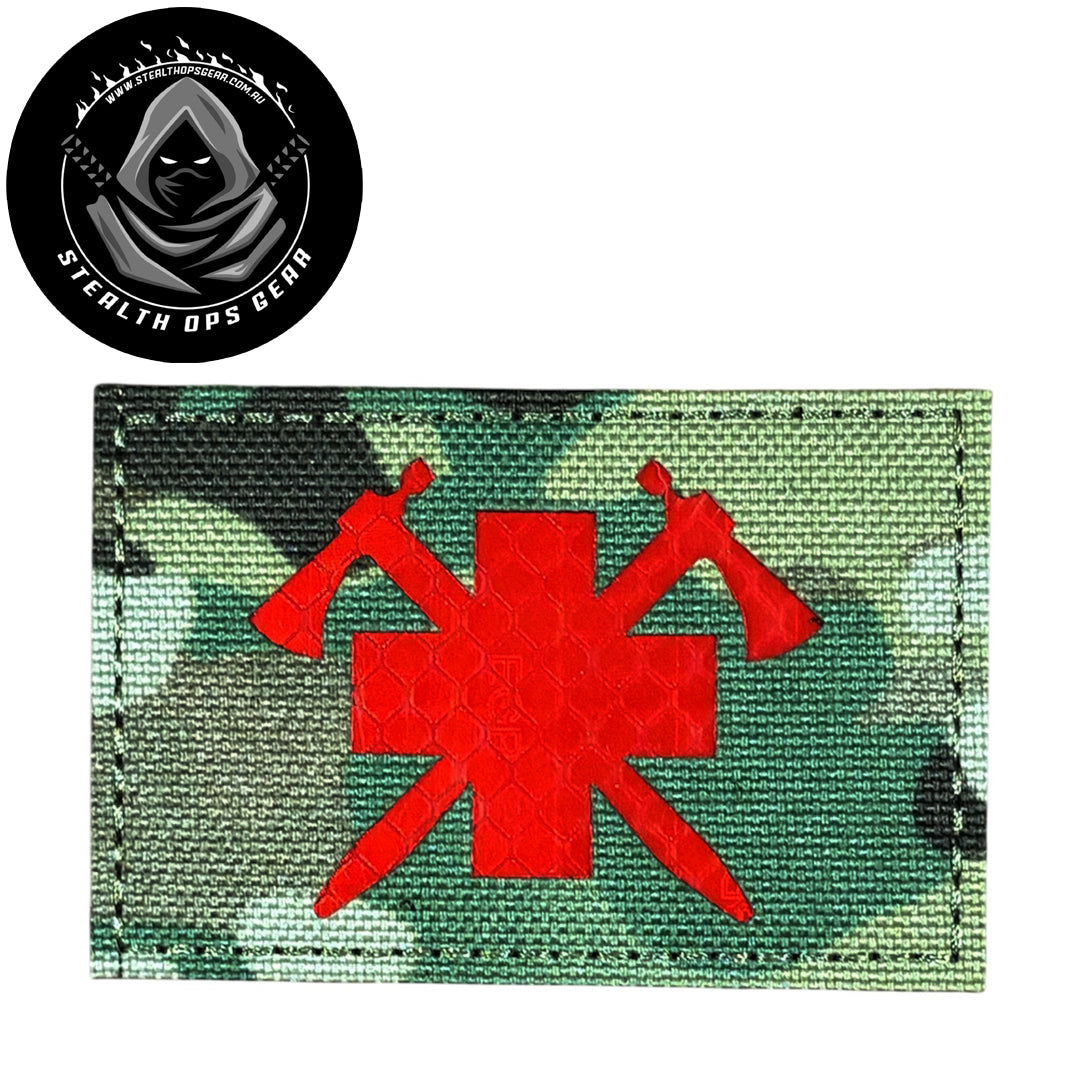 Unleash your creativity with the Emergency Services Laser Cut Morale Patch Hook & Loop Stealth Ops Gear! Measuring 8x5cm and featuring a beautifully embroidered design and secure hook & loop backing, this patch is a must-have for any collector. www.moralepatches.com.au