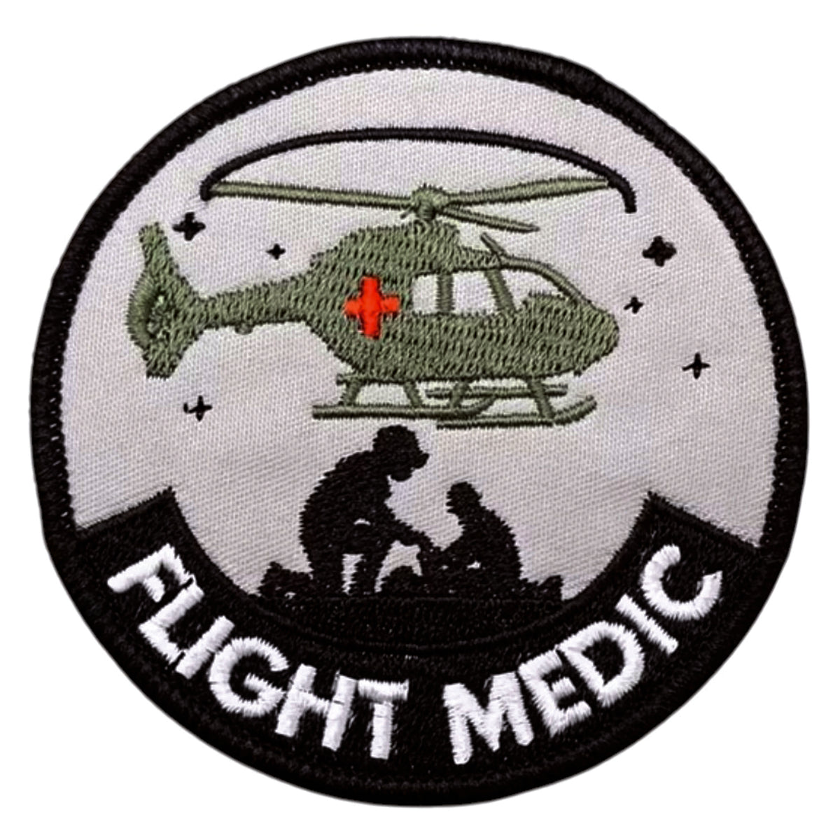 Unleash your creativity with the Flight Medic Embroidery Printed Patch Hook & Loop! Measuring 8cm and featuring a beautifully embroidered design and secure hook & loop backing, this patch is a must-have for any collector. www.moralepatches.com.au