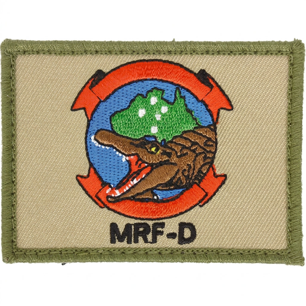 The Marine Rotational Force-Darwin (MRF-D) sees a contingent of US Marines and their equipment rotate through Northern Australia during the dry season. www.moralepatches.com.au