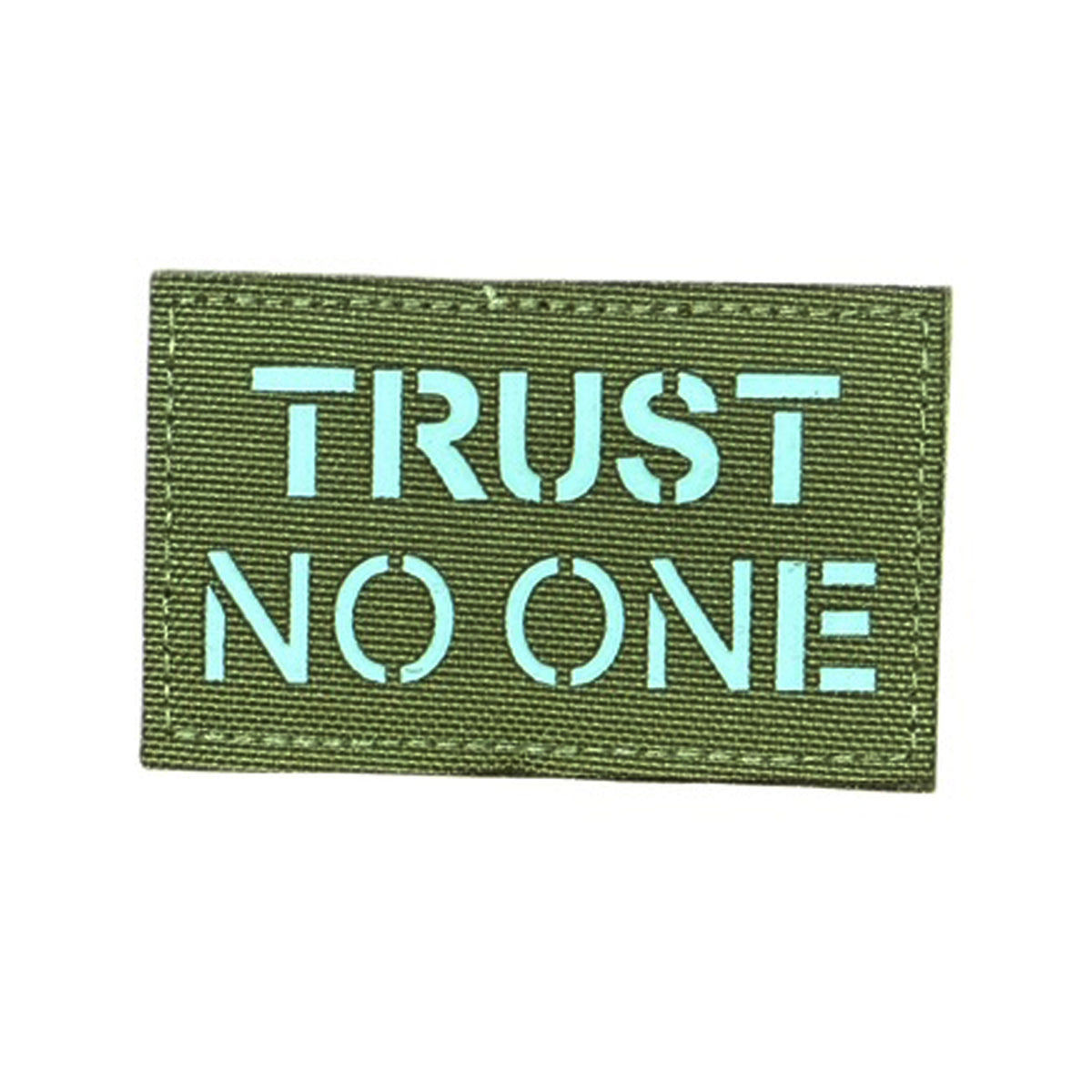 Trust No One Laser Cut Coyote Morale Patch - Stealth Ops Gear, measuring 8x5cm, is a striking and durable addition to personalize your gear with style and toughness. Crafted with high-quality material, this patch features a versatile pattern that blends seamlessly with various tactical and outdoor equipment. www.moralepatches.com.au
