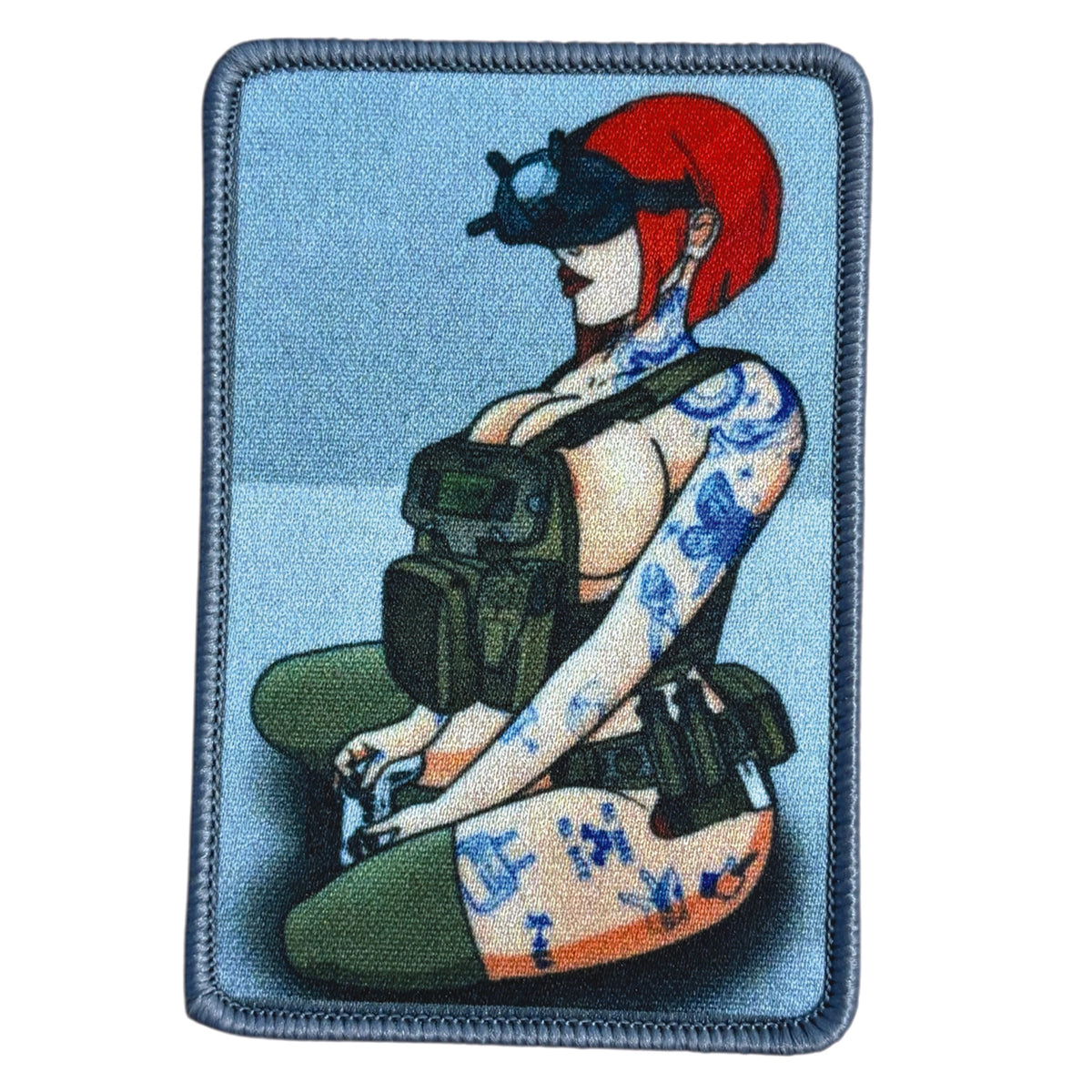 Unleash your creativity with the War Girl Embroidery Morale Patch Hook & Loop! Measuring 9x6cm and featuring a beautifully embroidered design and secure hook & loop backing, this patch is a must-have for any collector. www.moralepatches.com.au