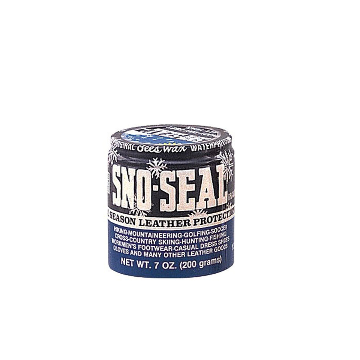 Sno-seal Leather Protection waterproofs and protects leather boots from the elements. Beeswax Formula Protects Leather Boots From Rain, Snow, Sun And Salt Prevents Water From Penetrating Leather 7 0z Jar Soaks Deep Into The Grain Of The Leather For Long-Lasting Protection Beeswax Formula Dries To A Solid Wax So, It Lasts Long And Doesn’t Interfere With The Natural Breathability Of The Leather. Conditions And Renews Condition Of Leather Goods