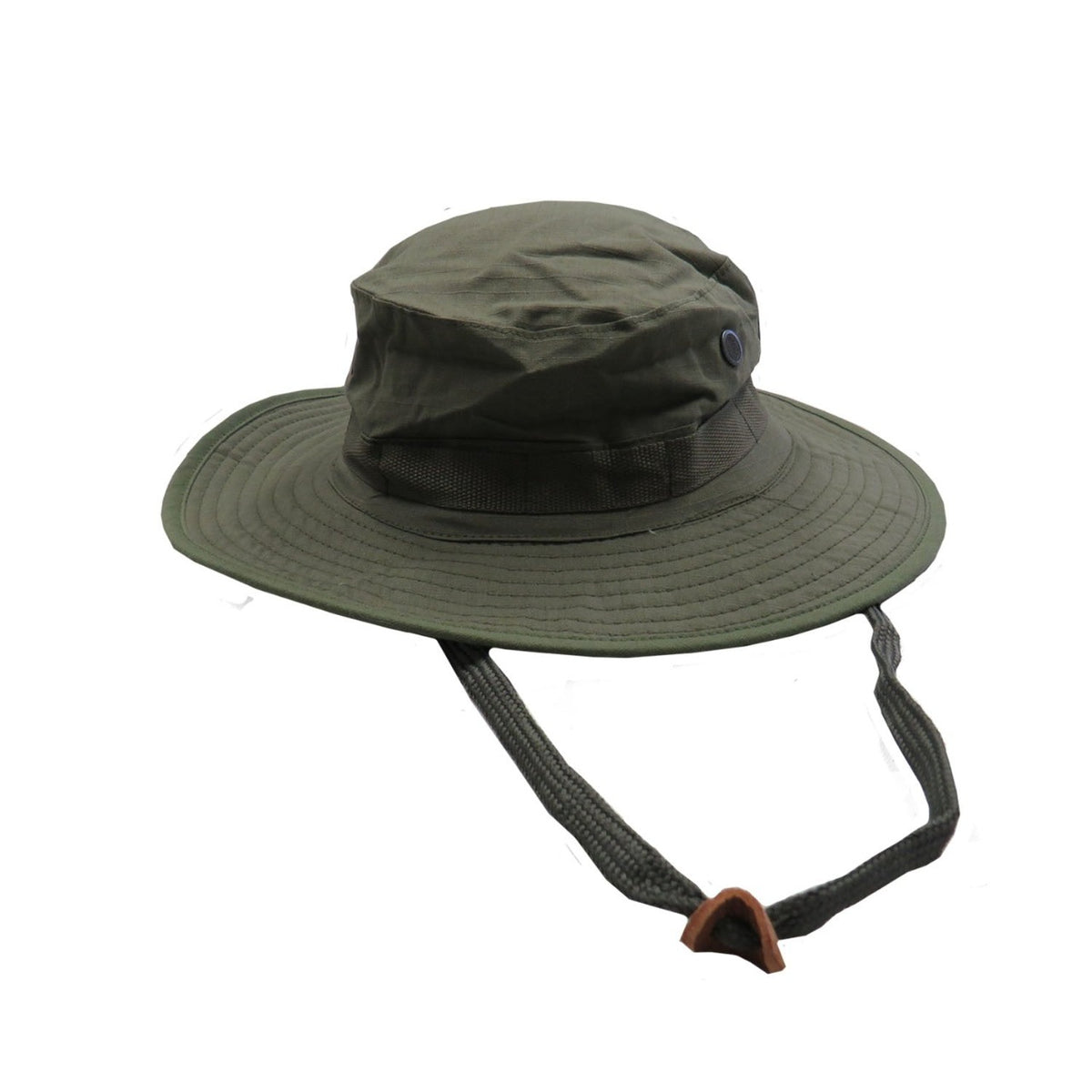Made of breathable canvas fabric Heavy duty drawstring Wide double layer brim 4x copper mesh eyelets Small - 55/56cm Medium - 57/58cm Large - 59/60cm Xlarge - 61/62cm XXlarge - 63/64cm