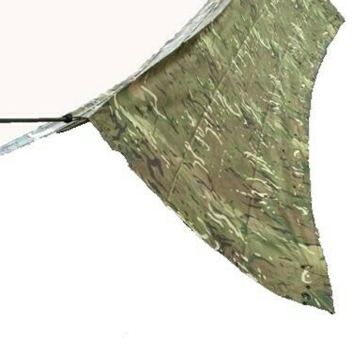 Made of 75D polyester taffeta Water head rating 2000mm Waterproof seams Non-rust copper studs Heavy duty webbing/reinforced stress points