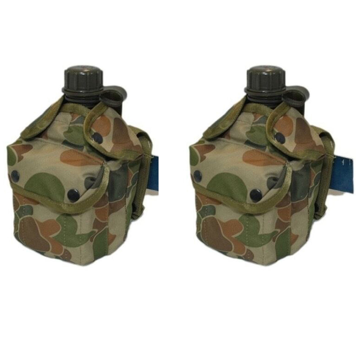 Perfect for military, cadets, outdoor events, emergency services, sporting events and camping The canteen is BPA free and the canteen pouch has a fleece lining in the main compartment plus a front pocket which you can put your hexamine stove in Nylon webbing PALS friendly Heavy duty 900D 2 coats PU fabric 3 drainage eyelets